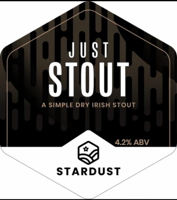 Just Stout 4.2%, Stardust Brewery Ltd., England