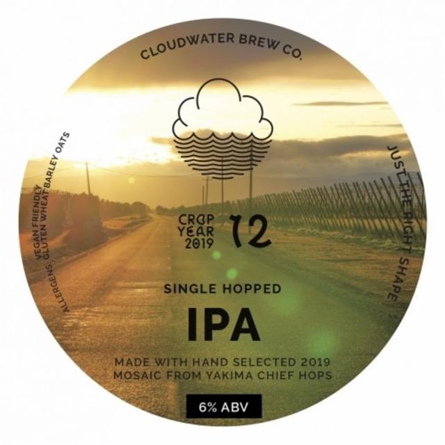 Just The Right Shape 6.0%, Cloudwater Brew Co., England