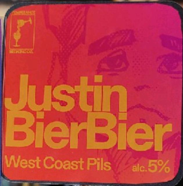 Justin BierBier 5.0%, Temperance Brewing Co., Finland
