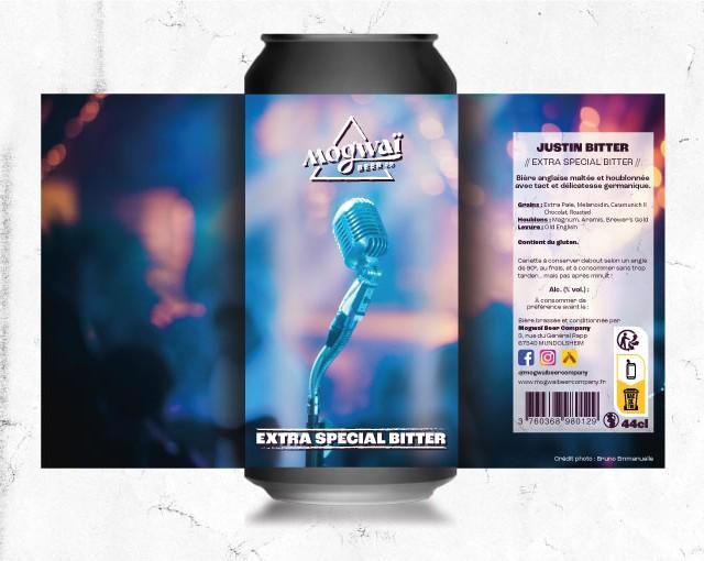 Justin Bitter 5.4%, Mogwaï Beer Company, France