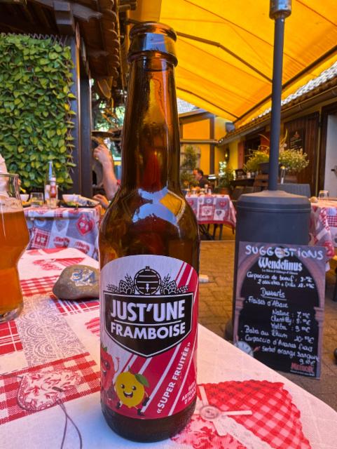 Just'une framboise, Brasserie Just'Une