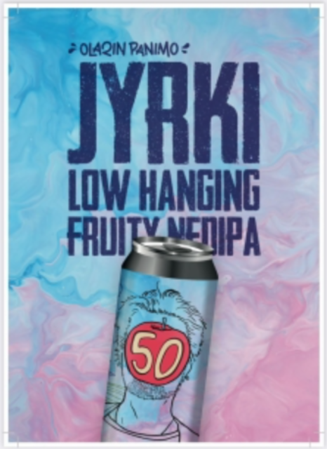 Jyrki 50 Low Hanging Fruity NEDIPA 8.3%, Olarin Panimo, Finland
