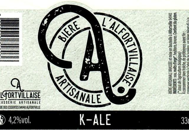 K-Ale 4.2%, L'Alfortvillaise, France