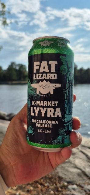 K-Market LYYRA 5.8%, Fat Lizard Brewing Co., Finland