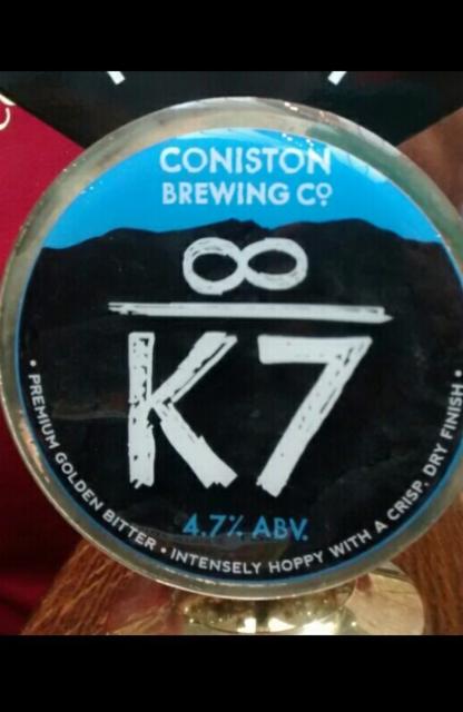 K7 4.7%, Coniston Brewery, England