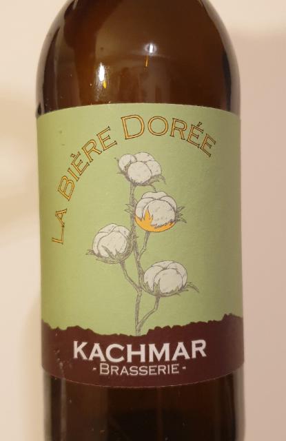 Kachmar La Bière Dorée 5.5%, Brasserie Kachmar, France