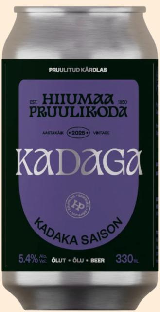 Kadaka saison 5.4%, Hiiumaa Pruulikoda oü, Estonia