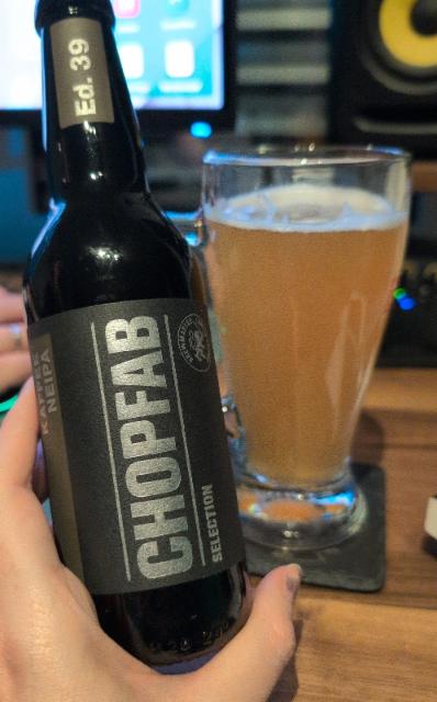 Kaffee Neipa 6.5%, Chopfab Boxer, Switzerland