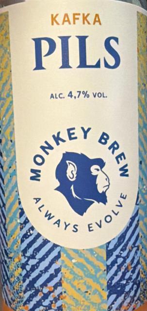 Kafka Pils 4.7%, Monkeybrew, Norway