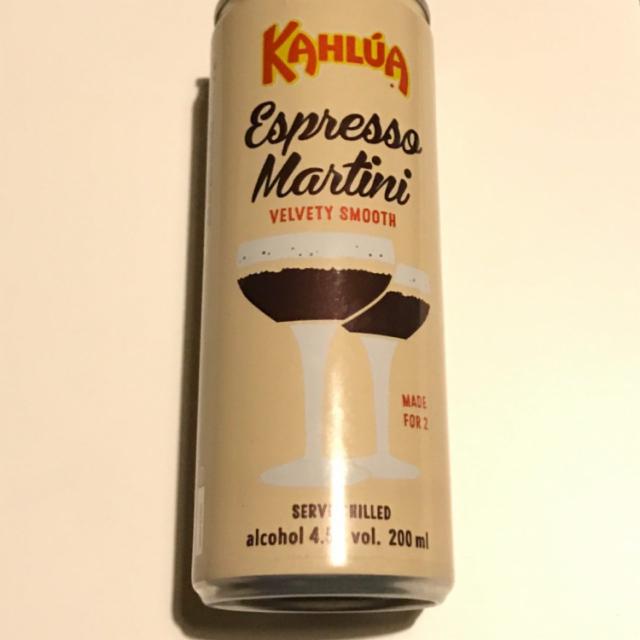 Kahlua Espresso Martini 4.5%, Pernod Ricard Finland, Finland