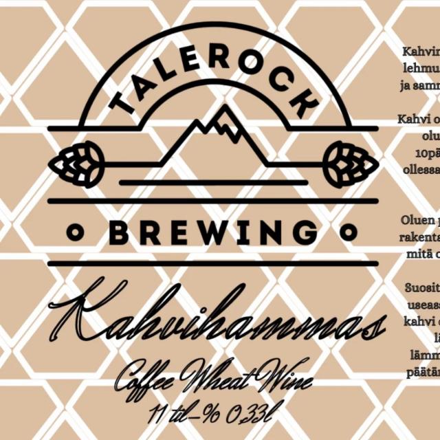 Kahvihammas 11.0%, Talerock Brewing, Finland
