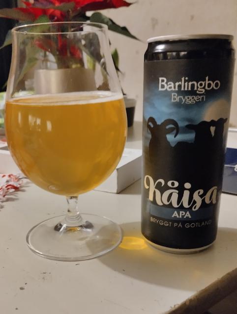 kåisa 5.5%, Barlingbo Bryggeri, Sweden