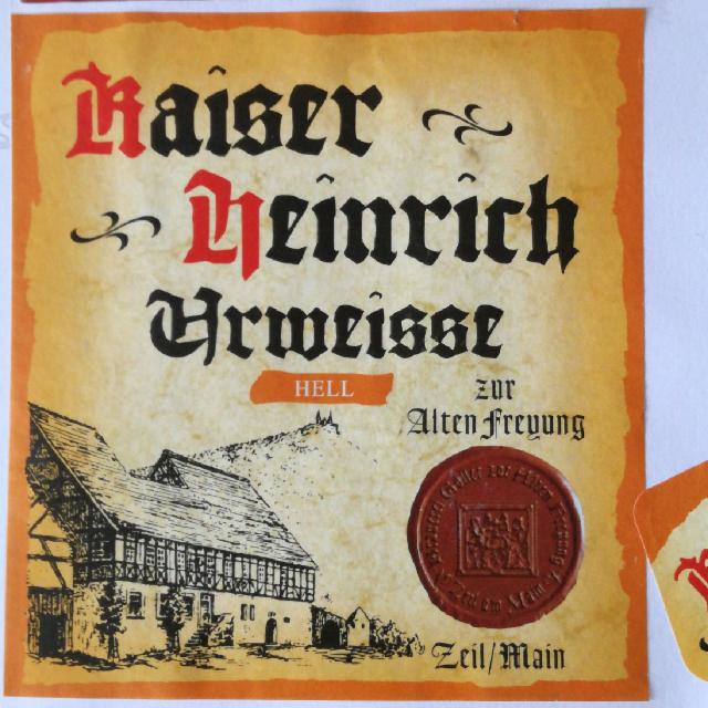 Kaiser Heinrich Urweisse Hell, Brauerei Göller