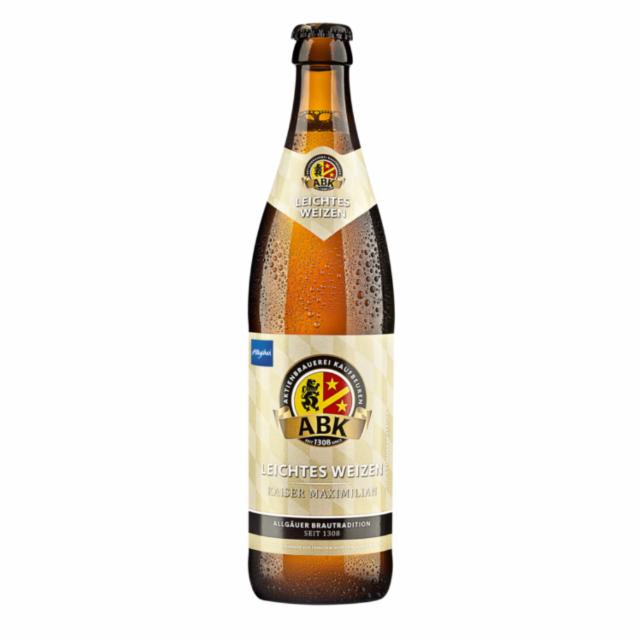 Kaiser Maximilian Leichtes Weizen 2.8%, ABK Aktienbrauerei Kaufbeuren, Germany