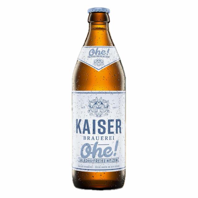 Ohe! Alkoho!freies Weizen 0.0%, Kaiser-Brauerei Geislingen, Germany