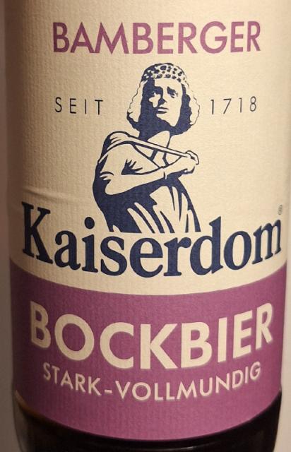 Kaiserdom Bockbier 7.2%, Privatbrauerei Kaiserdom, Germany