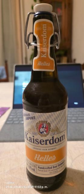 kaiserdom helles 4.8%, Privatbrauerei Kaiserdom, Germany