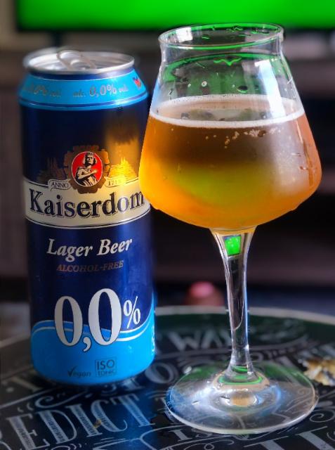 Kaiserdom lager beer 0,0%, Privatbrauerei Kaiserdom, Germany