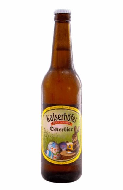 Kaiserhöfer Osterbier 5.4%, Brauerei Kaiserhof Kronach, Germany