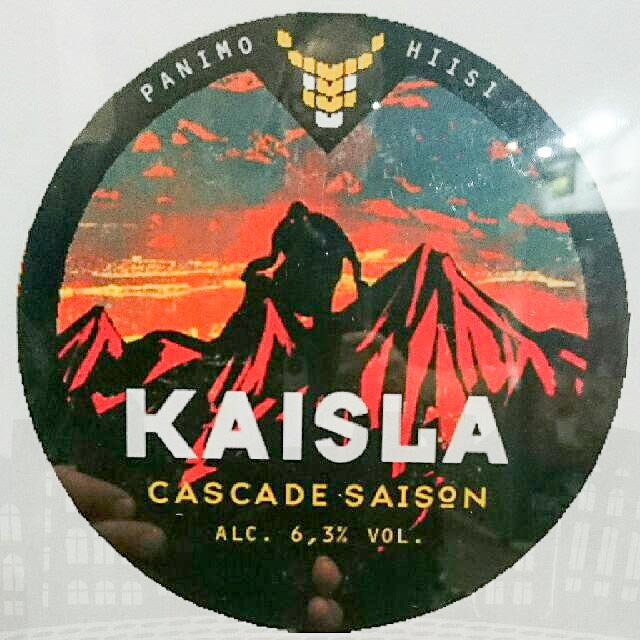 Kaisla Cascade Saison 6.3%, Panimo Hiisi, Finland
