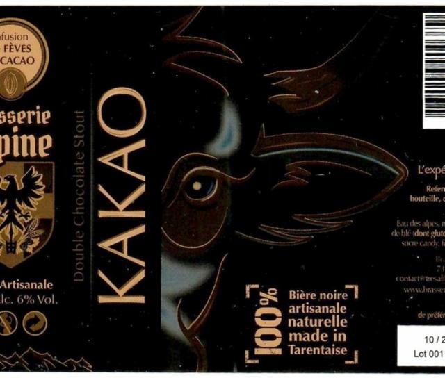 Kakao 6.0%, Brasserie Alpine [Closed], France