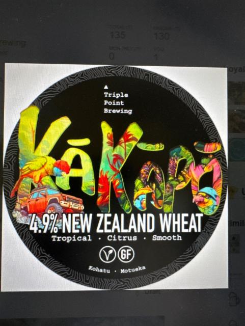 Kakapo, Triple Point Brewing