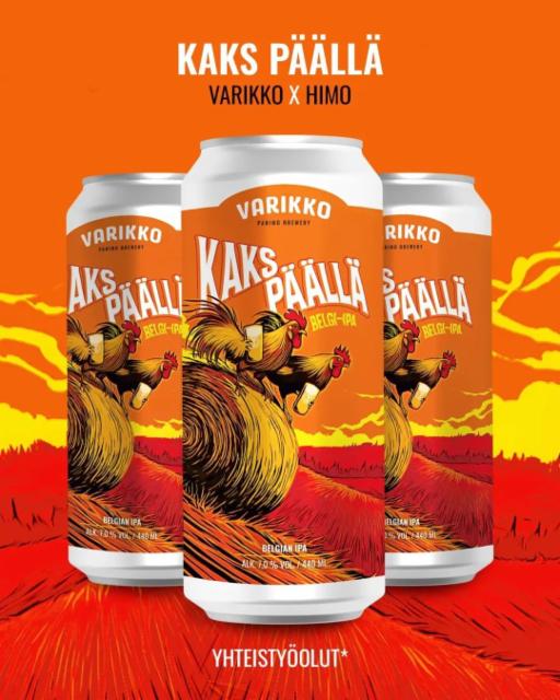 Kaks Päällä 7.0%, Varikko Panimo, Finland