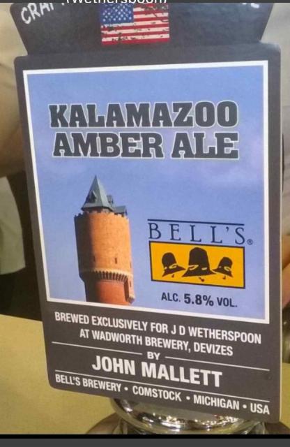 Kalamazoo Amber Ale 5.8%, Bell's Brewery, United States