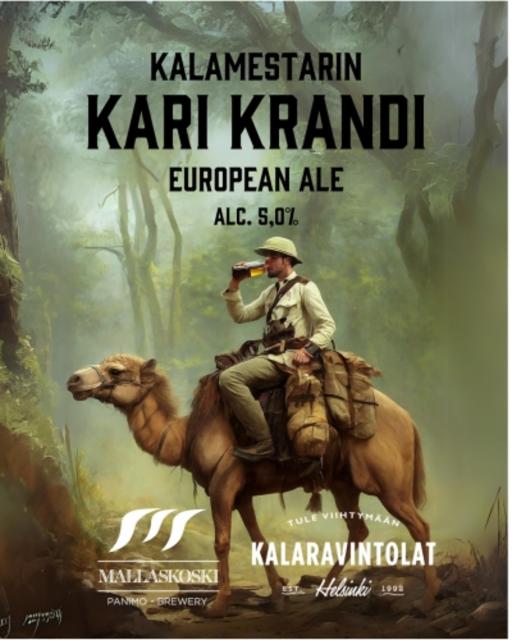 Kalamestarin Kari Krandi 5.0%, Mallaskosken Panimo, Finland