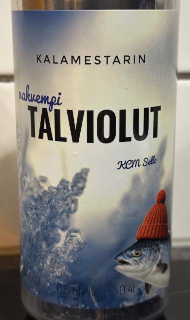 Kalamestarin Vahvempi Talviolut 6.5%, Omapanimo, Finland