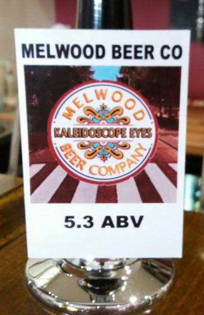 Kaleidoscope Eyes 5.3%, Melwood Beer Company, England