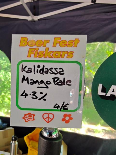 Kalidassa Mango Pale Ale 4.3%, Marble Brewery, United States