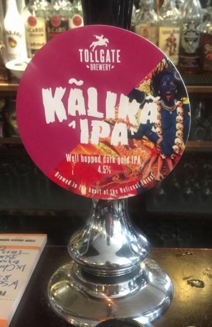 Kalika IPA 4.8%, Tollgate Brewery Ltd, England