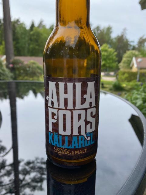Källaröl 5.2%, Ahlafors Bryggerier, Sweden
