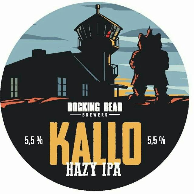 Kallo Hazy IPA 5.5%, Rocking Bear Brewers, Finland