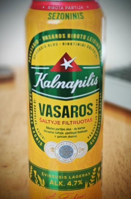 Kalnapilis Vasaros 4.7%, Kalnapilio-Tauro, Lithuania