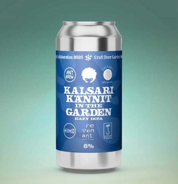 CBGF: Kalsarikännit in the Garden 8.0%, CoolHead Brew, Finland