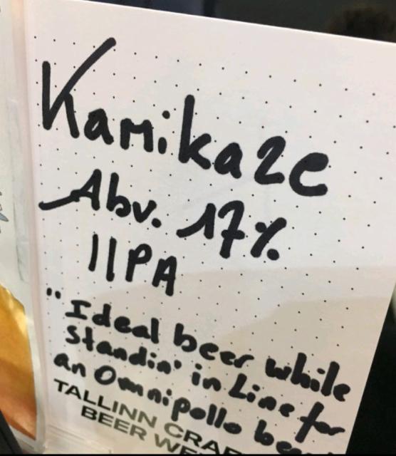 Kamikaze 17.0%, De Struise Brouwers, Belgium