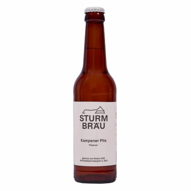 kampener pils 5.0%, Sturmbräu Sylt, Germany