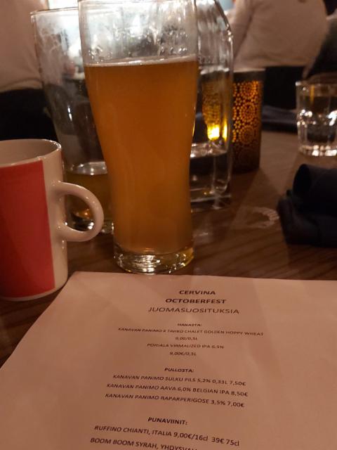 Chalet Hoppy Wheat Ale 5.0%, Kanavan Panimo, Finland