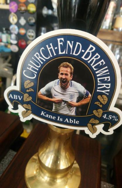 Kane Is Able 4.5%, Church End Brewery, England