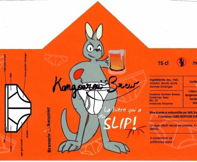 Kangourou-Brew 7.0%, Brasserie Sommier [Closed], France