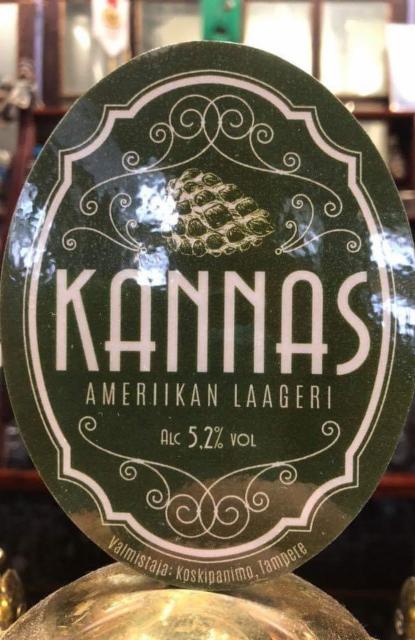 Kannas Ameriikan Laageri 5.2%, Plevna / Koskipanimo, Finland