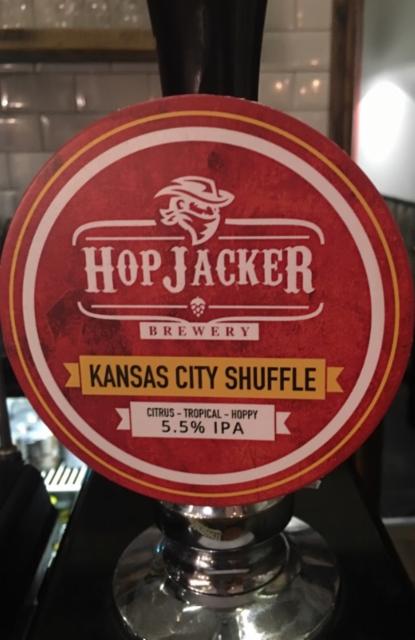 Kansas City Shuffle 5.5%, Hopjacker Brewery Ltd, England