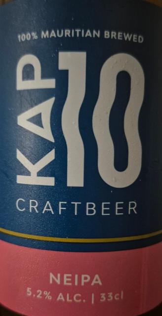 Kap10 NEIPA 5.2%, Best Brew Buddies, Mauritius
