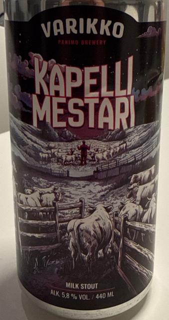 Kapellimestari 5.8%, Varikko Panimo, Finland