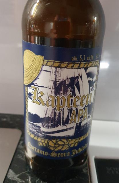 kapteen apa 5.3%, Linden Brewery, Finland