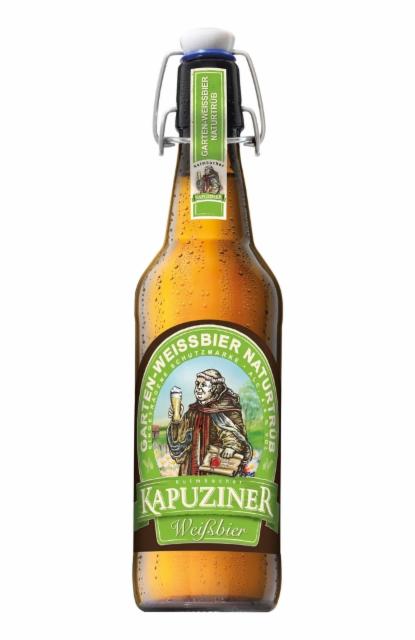 Kapuziner Garten Weissbier Naturtrüb 4.6%, Kulmbacher Brauerei, Germany