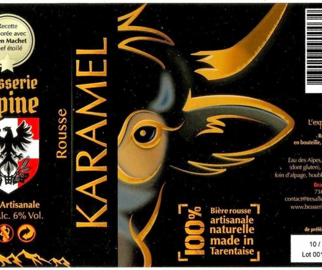 Karamel 8.0%, Brasserie Alpine, France