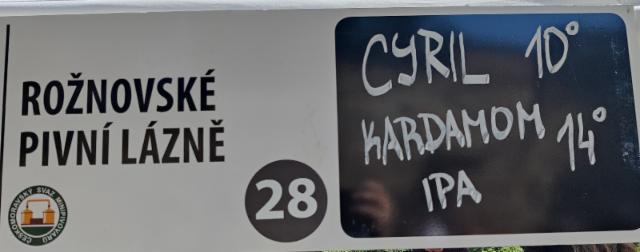 Kardamom IPA 14° 5.0%, Rožnovský pivovar, Czech Republic